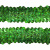 Тесьма с пайетками D4, шир. 30 мм/уп. 25+/-1 м, цвет зелёный - купить в Копейске. Цена: 1 087.39 руб.