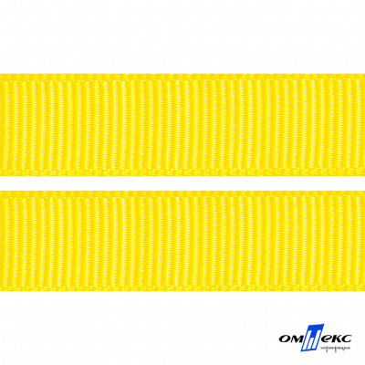 Репсовая лента 020, шир. 25 мм/уп. 50+/-1 м, цвет жёлтый - купить в Копейске. Цена: 298.75 руб.