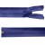 Молния водонепроницаемая PVC Т-7, 60 см, разъемная, цвет (220) василек - купить в Копейске. Цена: 49.39 руб.