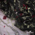 Сетка с вышивкой "Мадрид" 135 г/м2, 100% нейлон, ширина 130 см, Цвет 4/Черный - купить в Копейске. Цена 980 руб.