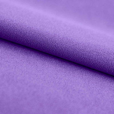 Креп стрейч Амузен 17-3323, 85 гр/м2, шир.150см, цвет фиолетовый - купить в Копейске. Цена 196.05 руб.