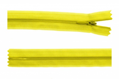 Молния потайная Т3 131, 20 см, капрон, цвет жёлтый - купить в Копейске. Цена: 5.12 руб.