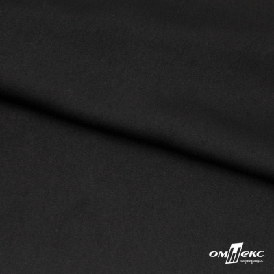 Ткань плательная Габриэль 100% полиэстер,140 (+/-10) гр/м2, шир. 150 см, цв. черный BLACK - купить в Копейске. Цена 248.37 руб.