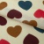 Плательная ткань "Софи" 21.1, 75 гр/м2, шир.150 см, принт сердечки - купить в Копейске. Цена 241.49 руб.