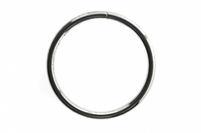 Кольцо металлическое №40 мм, цв.-никель - купить в Копейске. Цена: 4.45 руб.