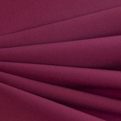 Костюмная ткань "Элис" 19-2024, 200 гр/м2, шир.150см, цвет бордо - купить в Копейске. Цена 303.10 руб.