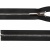 Молния металл Т-5, 65 см, разъёмная, цвет чёрный - купить в Копейске. Цена: 105.73 руб.