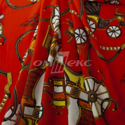 Плательная ткань "Фламенко" 16.1, 80 гр/м2, шир.150 см, принт этнический - купить в Копейске. Цена 241.49 руб.