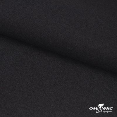 Трикотажное полотно "Монне" 100% полиэстр, 152см, 350 г/м2, чёрный, м - купить в Копейске. Цена 385 руб.