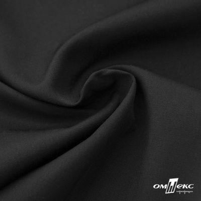 Ткань сорочечная Альто, 115 г/м2, 58% пэ,42% хл, окрашенный, шир.150 см, цв. чёрный  (арт.101) - купить в Копейске. Цена 273.15 руб.