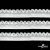 Резинка бельевая ажурная #123-11, шир.11 мм, цв.белый - купить в Копейске. Цена: 7.23 руб.