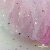Сетка Фатин Глитер Спейс, 12 (+/-5) гр/м2, шир.150 см, 16-12/розовый - купить в Копейске. Цена 202.08 руб.