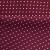 Креп стрейч Амузен, 85 г/м2, 19-2024 (темный рубин)/белый мелкий горох, шир.150 см - купить в Копейске. Цена 220.50 руб.