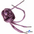 Шнурки #107-01, плоские 130 см, цв.розовый металлик - купить в Копейске. Цена: 35.45 руб.