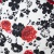 Плательная ткань "Фламенко" 22.1, 80 гр/м2, шир.150 см, принт растительный - купить в Копейске. Цена 239.03 руб.