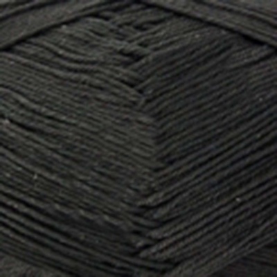 Пряжа "Бонди", 100% имп.мерсеризованный хлопок, 100гр, 270м, цв.003-черный - купить в Копейске. Цена: 140.88 руб.
