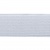 Резинка 25 мм Тканая, 13,75 гр/п.м, (бобина 25 +/-0,5 м) - белая  - купить в Копейске. Цена: 11.67 руб.