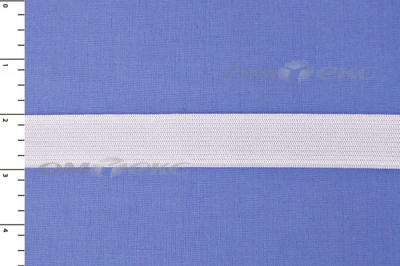 Резинка, 410 гр/м2, шир. 10 мм (в нам. 100 +/-1 м), белая бобина - купить в Копейске. Цена: 3.31 руб.