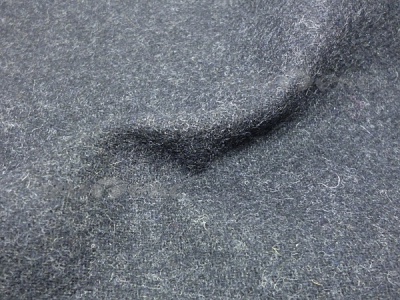 Ткань костюмная п/шерсть №2096-2-2, 300 гр/м2, шир.150см, цвет т.серый - купить в Копейске. Цена 512.30 руб.