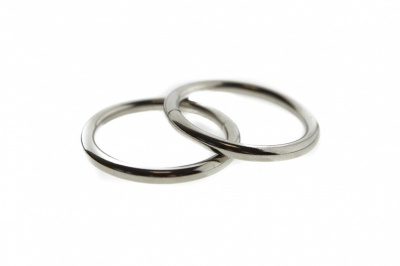 Кольцо металлическое d-32 мм, цв.-никель - купить в Копейске. Цена: 3.54 руб.