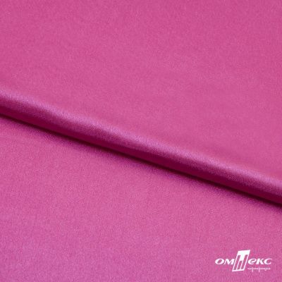 Поли креп-сатин 17-2627, 125 (+/-5) гр/м2, шир.150см, цвет розовый - купить в Копейске. Цена 155.57 руб.