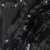 Трикотажное полотно, Сетка с пайетками бахрома, шир.130 см, #310, цв.-чёрный - купить в Копейске. Цена 1 039.97 руб.