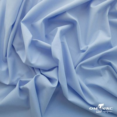 Ткань сорочечная Темза, 80%полиэстр 20%вискоза, 120 г/м2 ш.150 см, цв.голубой - купить в Копейске. Цена 269.93 руб.