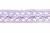 Тесьма кружевная 0621-1855, шир. 18 мм/уп. 20+/-1 м, цвет 107-фиолет - купить в Копейске. Цена: 466.97 руб.
