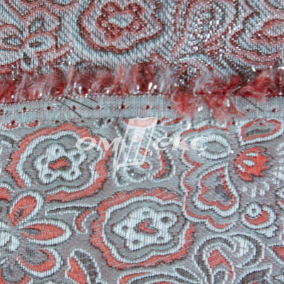Ткань костюмная жаккард, 135 гр/м2, шир.150см, цвет красный№12 - купить в Копейске. Цена 441.92 руб.