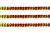 Пайетки "ОмТекс" на нитях, CREAM, 6 мм С / упак.73+/-1м, цв. 96 - красный - купить в Копейске. Цена: 484.77 руб.