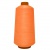 Нитки текстурированные некручёные 457, намот. 15 000 м, цвет оранжевый - купить в Копейске. Цена: 204.10 руб.