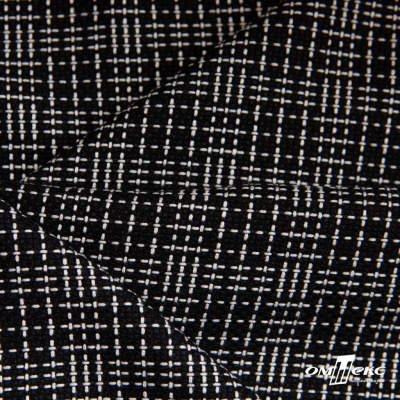 Ткань костюмная "Гарсия" 80% P, 18% R, 2% S, 335 г/м2, шир.150 см, Цвет черный - купить в Копейске. Цена 669.66 руб.