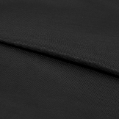 Ткань подкладочная Таффета, антист., 53 гр/м2, шир.150см, цвет чёрный - купить в Копейске. Цена 57.16 руб.