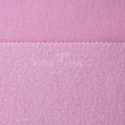 Флис окрашенный 15-2215, 250 гр/м2, шир.150 см, цвет светло-розовый - купить в Копейске. Цена 580.31 руб.