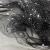 Сетка Фатин Глитер Спейс, 12 (+/-5) гр/м2, шир.150 см, 16-167/черный - купить в Копейске. Цена 184.03 руб.