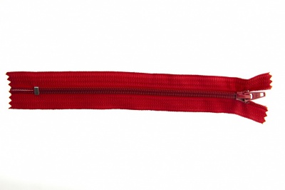 Спиральная молния Т5 820, 18 см, автомат, цвет красный - купить в Копейске. Цена: 8.41 руб.