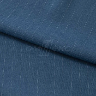 Костюмная ткань "Жаклин", 188 гр/м2, шир. 150 см, цвет серо-голубой - купить в Копейске. Цена 430.84 руб.
