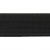 Резинка 25 мм Тканая, 13,75 гр/п.м, (бобина 25 +/-0,5 м) - черная  - купить в Копейске. Цена: 11.67 руб.