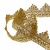 Тесьма металлизированная 0384-0240, шир. 40 мм/уп. 25+/-1 м, цвет золото - купить в Копейске. Цена: 490.74 руб.