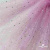 Сетка Фатин Глитер Спейс, 12 (+/-5) гр/м2, шир.150 см, 16-12/розовый - купить в Копейске. Цена 202.08 руб.