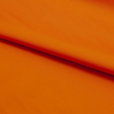 Поли понж (Дюспо) 17-1350, PU/WR, 65 гр/м2, шир.150см, цвет оранжевый - купить в Копейске. Цена 82.93 руб.