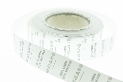 Состав и уход за тк. Linen 50%  Viscose 50%  1000шт - купить в Копейске. Цена: 476.84 руб.