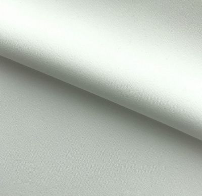 Костюмная ткань "Элис", 220 гр/м2, шир.150 см, цвет молочно-белый  - купить в Копейске. Цена 296.92 руб.