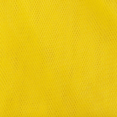 Фатин матовый 16-70, 12 гр/м2, шир.300см, цвет жёлтый - купить в Копейске. Цена 112.70 руб.