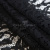 Кружевное полотно #2307, 145 гр/м2, шир.150см, цвет чёрный - купить в Копейске. Цена 449.07 руб.