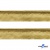 Кант атласный 136, шир. 12 мм (в упак. 65,8 м), цвет золото - купить в Копейске. Цена: 433.08 руб.