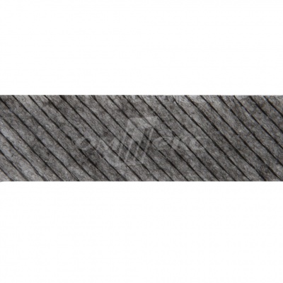 KQ217N -прок.лента нитепрошивная по косой 15мм графит 100м - купить в Копейске. Цена: 2.24 руб.