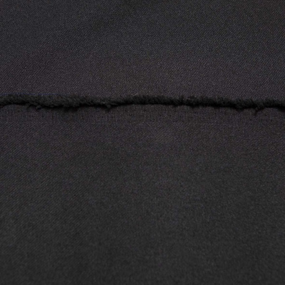 Ткань костюмная 21010 2044, 225 гр/м2, шир.150см, цвет черный - купить в Копейске. Цена 394.71 руб.