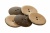 Деревянные украшения для рукоделия пуговицы "Кокос" #2 - купить в Копейске. Цена: 33.11 руб.